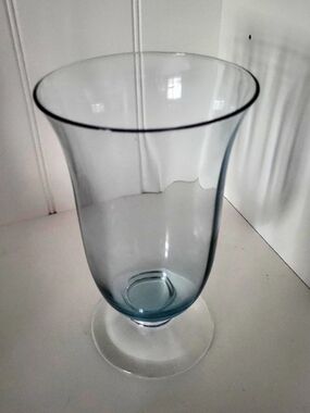 Beautiful Blue Water Or Beer Glass